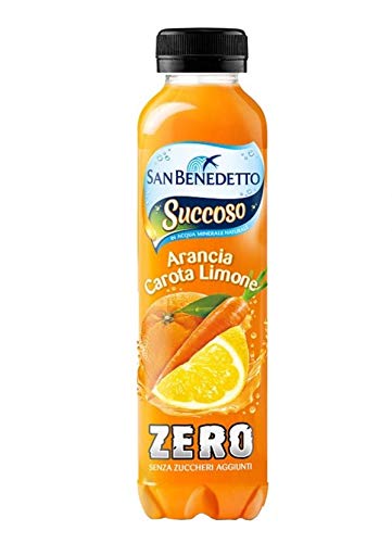 San Benedetto | Succoso Zero - Arancia Carota Limone 400 Ml