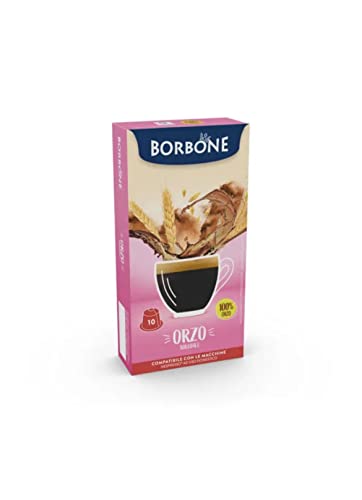 10 Capsule Orzo Caffè Borbone Compatibile Con Nespresso