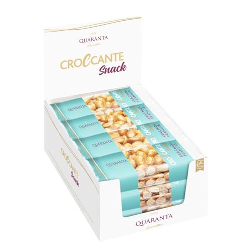 Quaranta Croccante Di Arachidi Peanuts Espositore Da 24 Barrette Da 50 Grammi - Cocociok