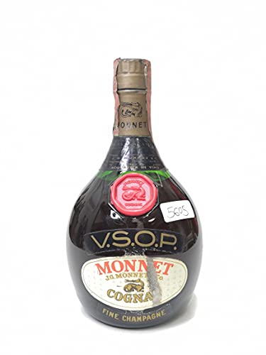 Vintage Bottle - J.G. Monnet Cognac Acquavite Di Vino Fine Champagne Vsop 0,73 Lt. - Cod. 5605