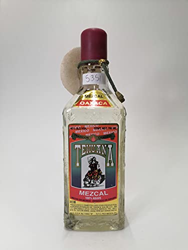 Vintage Bottle - Tehuana Meczal With Worm 100% Agave 0,70 Lt. - Cod. 5351
