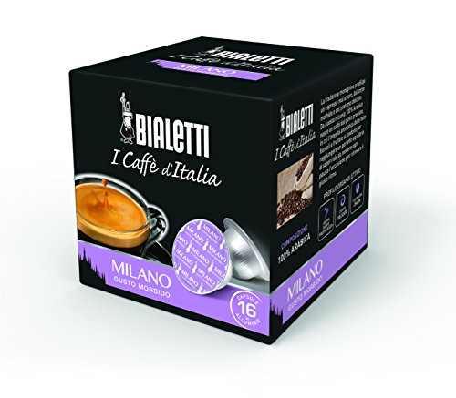 Bialetti Espresso Capsule Milano, 16 Capsule