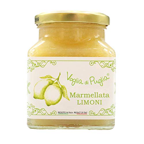 Marmellata Di Limoni Voglia Di Puglia 340 Grammi 100% Made In Italy