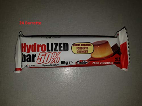 Hydrolized Bar 50% Creme Caramel Fondente Crunchy 55 G