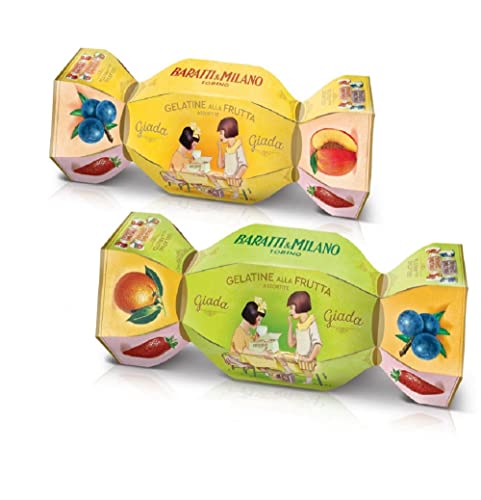 Baratti & Milano - Il Giardino Dei Buoni Frutti - Confezione Regalo Di Gelatine Assortite (Caramella Regalo Gelatine 200 Gr.)