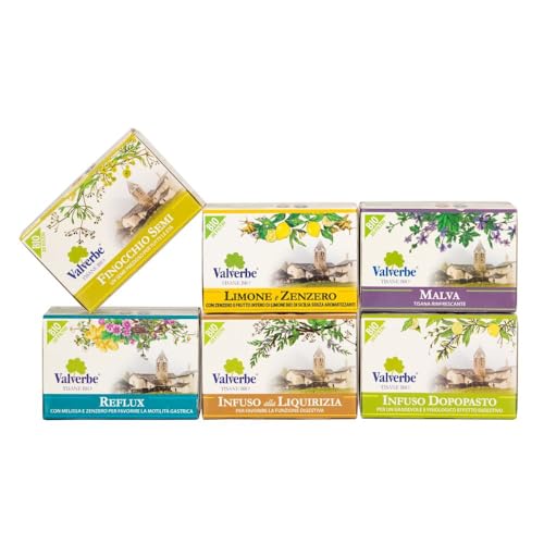 Valverbe Kit Digest Time 6 Tisane Da 20 Filtri Cad