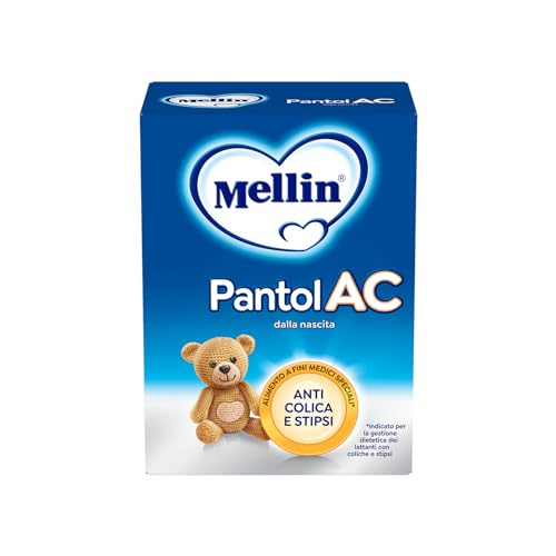 Mellin Pantolac - Latte In Polvere Per Lattanti Anti Colica E Stipsi - Dalla Nascita - Confezione Da 600G