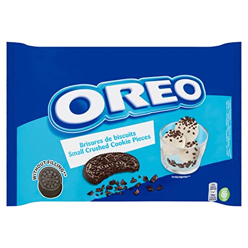 Oreo Crumbs, Biscotti Sbriciolati Oreo Original Senza Crema, Ingrediente Perfetto Per Le Tue Ricette, 400G