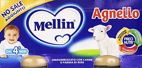 Mellin Omog Agnello 2X80G