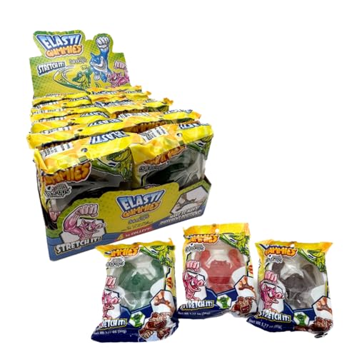 Caramelle Gommose Elasti Gummies Espositore Da 12 X 50 G Quattro Personaggi