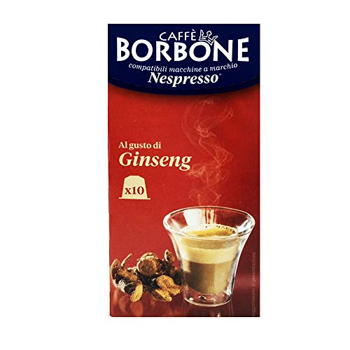 10 Capsule Caffè Borbone Ginseng Compatibili Nespresso ®
