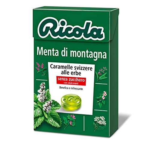 Ricola Astuccio Menta Di Montagna - Pacco Da 20 X 50 G
