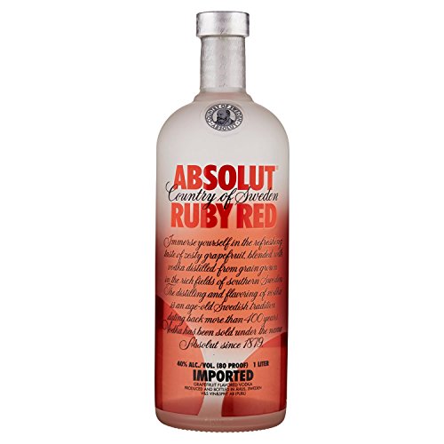 Absolut Rubyred 8505033.2 Vodka, L 1
