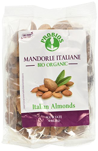 Probios Mandorle Sgusciate Italiane - 125 Gr - [Confezione Da 3]