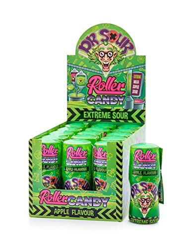 Dr Sour Roller Candy 15X40Gr ; Caramella Liquida Gusto Mela In Formato Roller