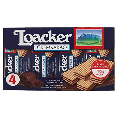 Loacker Wafer Multi Cremkakao Gr.45X4
