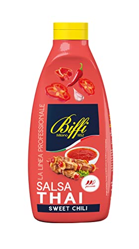Biffi - Salsa Thai Sweet Chili Agrodolce - Leggermente Piccante - Flacone Da 1Kg