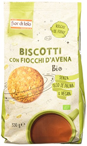 Fior Di Loto Biscotti Con Fiocchi Di Avena, 350G