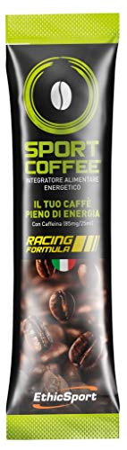 Ethicsport - Sport Coffee - Stick Da 25 Ml - Caffè Energizzato Con Carboidrati Sequenziali