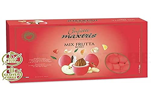 Confetti Maxtris Rossi Kg, Frutta