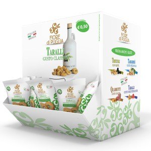 Taralli Classici Fiore Di Puglia In Expo-35Grx40Pezzi