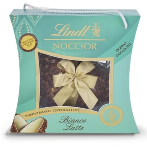 Uovo Di Cioccolato Lindt Noccior Bianco Latte Confezione Da 510 G Senza Glutine