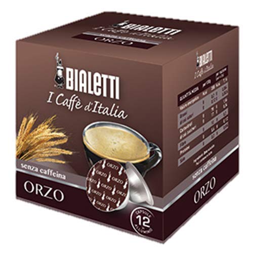 96 Capsule Alluminio Bialetti Mokespresso I Caffe' D'Italia Orzo