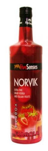 Liq.Vodka E Fragola Lt1 Norvik