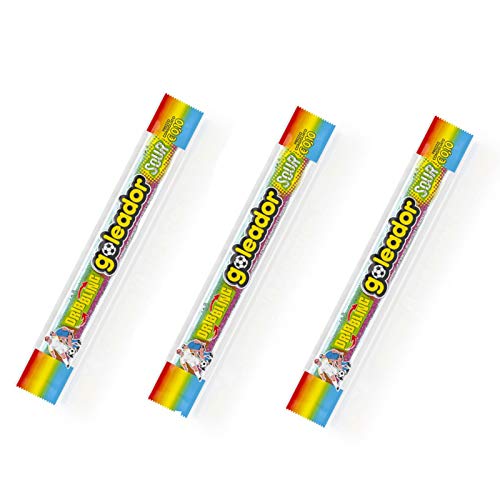 36 Caramelle Gommosa Sour Goleador Dribbling Frutti Assortiti Frizzy Arcobaleno