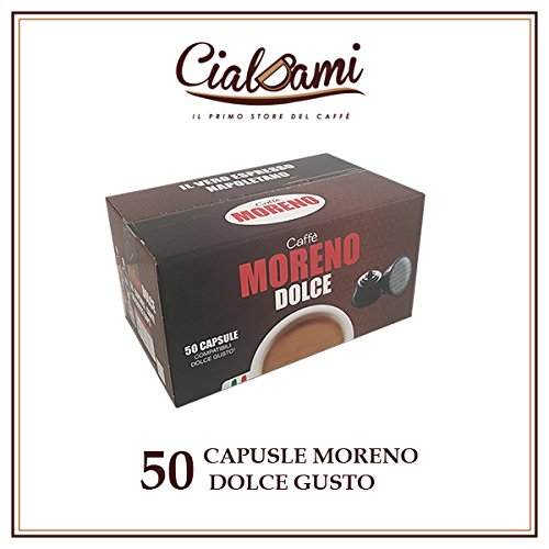 50 Capsule Compatibili Dolce Gusto Caffe Moreno