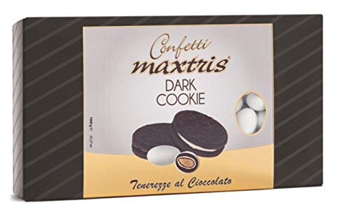 Ciocomandorla Maxtris Dark Cookie, Scatola 1 Kg