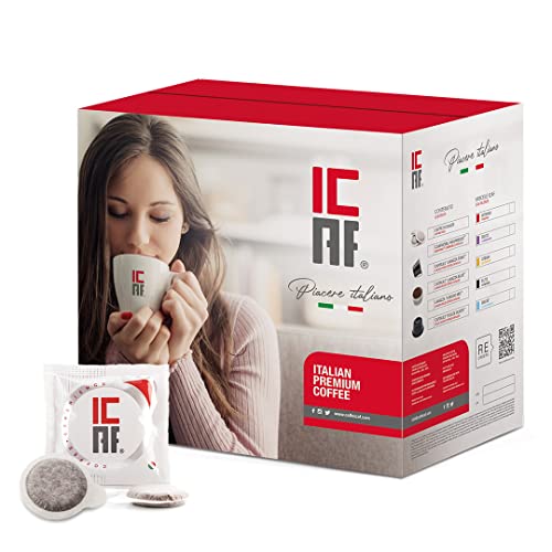Caffè In Cialde 44Mm Ese - Confezione 150 Cialde - Icaf Intenso Tregrani