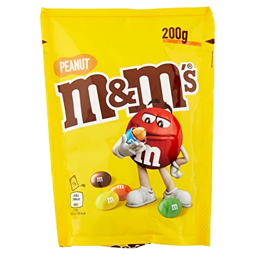M&M'S Arachidi Confettate Al Cioccolato Al Latte, 200G