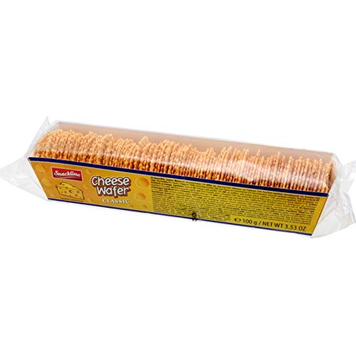 Cialde Di Wafer Al Formaggio Cheese Wafer Classic Snackline 100 Gr Cracker Party
