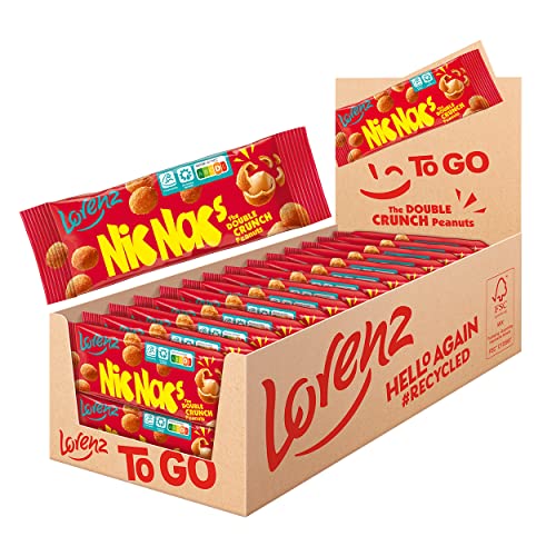 Lorenz Spuntino World Nic Nac 'Chiavistello, Confezione Da 24 (24 X 40 G)