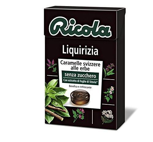 Caramelle Ricola Astuccio 50G Liquirizia