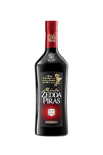 Zedda Piras - Mirto Rosso 50 Cl, Liquore A Base Di Bacche Di Mirto Sarde, 32% Vol