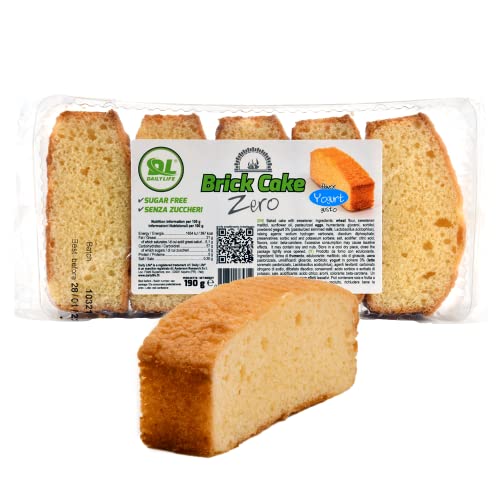 Daily Life Brick Cake Zero Yogurt, Vaschetta Da 190 Grammi