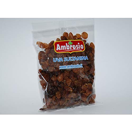 Uva Sultanina Ambrosio Busta Da 250 Gr Torte Dolci Uvetta Panettone Colomba Passa