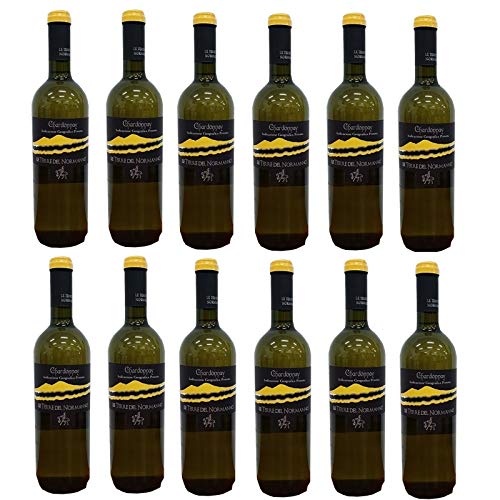 Vino Chardonnay Terre Siciliane"Le Terre Del Normanno" Igp - Cartone 12 Pezzi