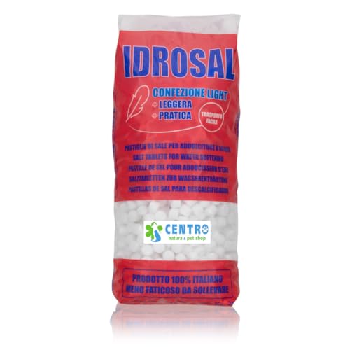 Idrosal Sale In Pastiglie Per Addolcitori Depuratori Piscine A Lenta Dissoluzione Purissimo Confezione Da 20Kg