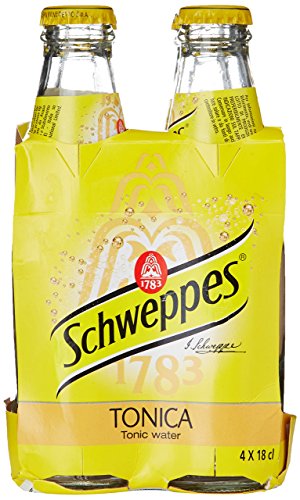 Schweppes - Tonica, Bibita Analcolica Gassata Con Zucchero, 180Ml (Confezione Da 4)