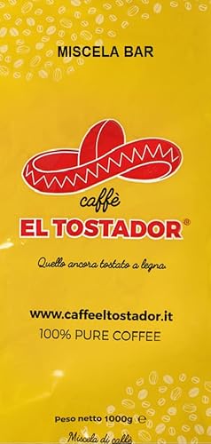 Caffè El Tostador - Miscela Caffè In Grani Bar (1 Busta Da 1 Kg)