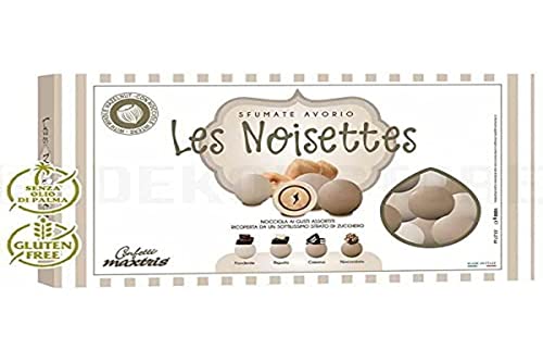 Confetti Maxtris Con Nocciola Tostata, Les Noisettes Avorio (4 Gusti), Assortito