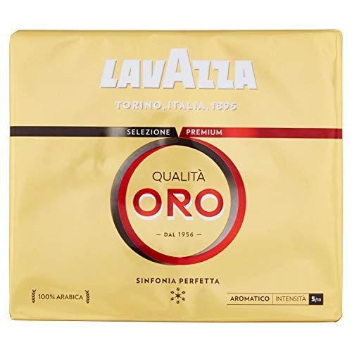 Lavazza Caffè Macinato Qualità Oro, 2 X 250G