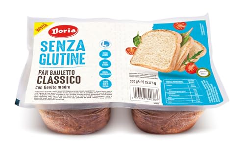 Doria Pane Bauletto Classico Senza Glutine, 2 X 175 G