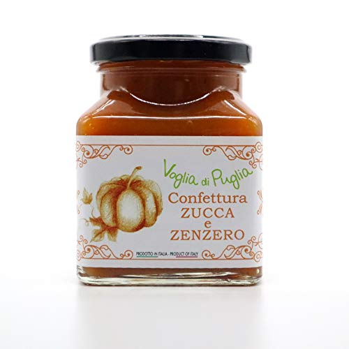 Confettura Zucca E Zenzero Made In Puglia 340Gr Voglia Di Puglia Made In Italy