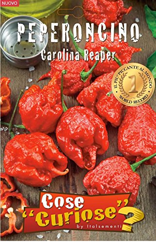 Semi - Peperoncino Carolina Reaper (Capsicum Chinense) 1° World Record