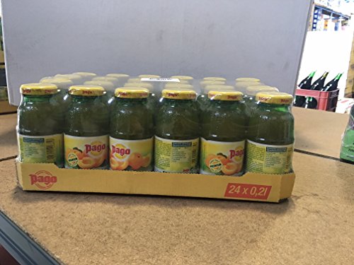 Pago Albiccoca Nectar Abricot Cl 20 X 24 Bottiglie In Vetro Succo Di Frutta