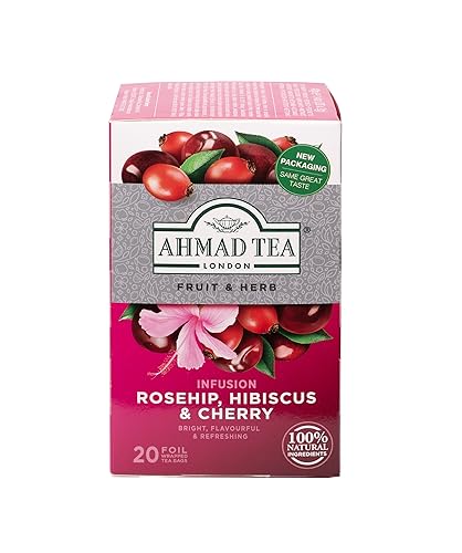 Ahmad Tea – Rosa Canina, Ibisco & Ciliegio Frutti